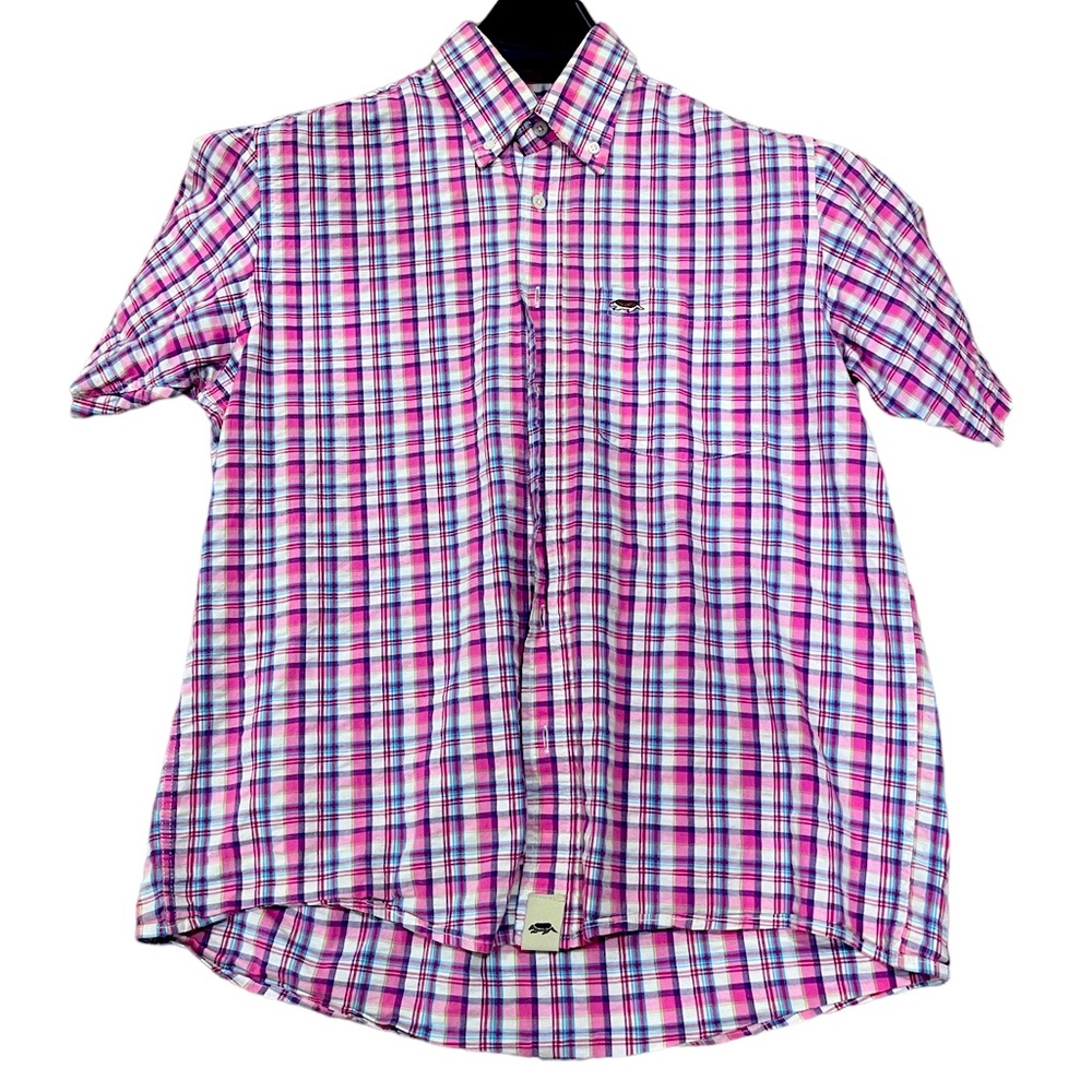 LINAJE ARGENTINO short sleeve button up shirt size medium in men